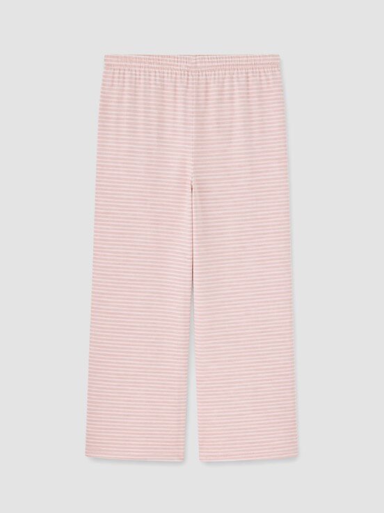 Kaprili Pijama Takımı PEMBE BASKILI