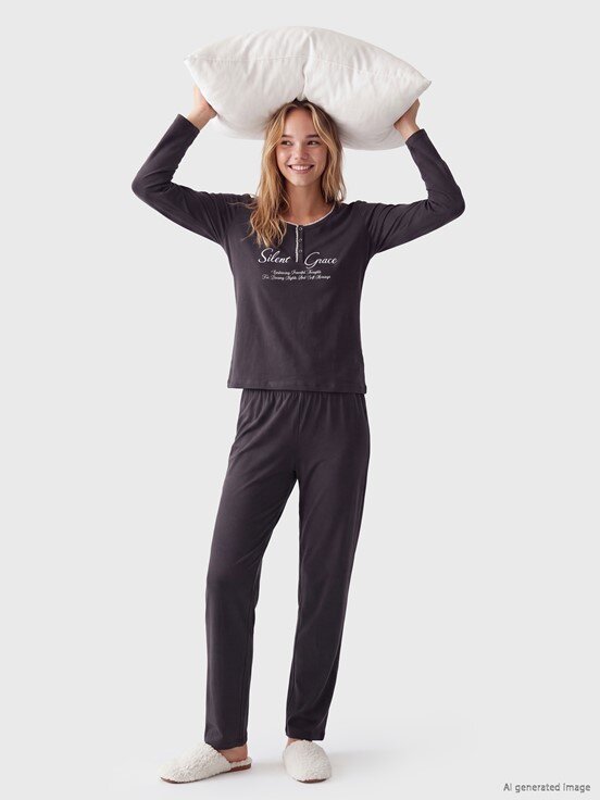 Pijama Takım ANTRASİT