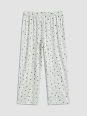 Kaprili Pijama Takımı KOYU GRİ BASKILI