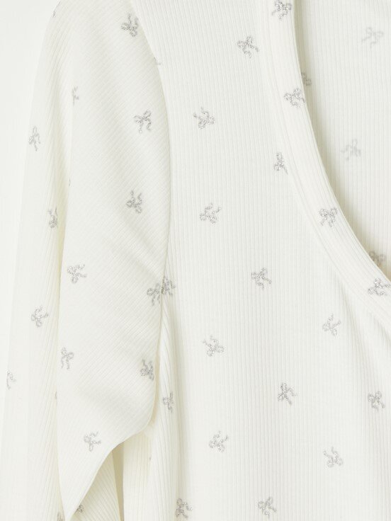 Şortlu Pijama Takımı EKRU BASKILI