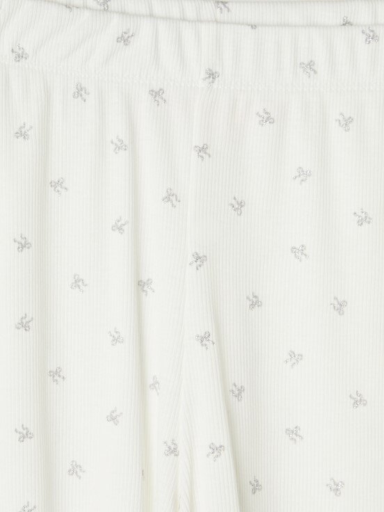 Şortlu Pijama Takımı EKRU BASKILI