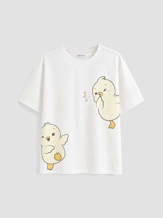 Pijama Takım SARI BASKILI