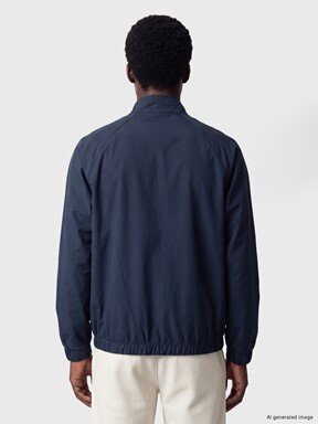 Fermuarlı Sweatshirt KOYU LACİVERT