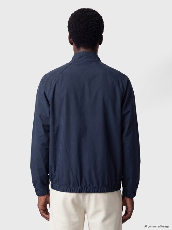 Fermuarlı Sweatshirt KOYU LACİVERT