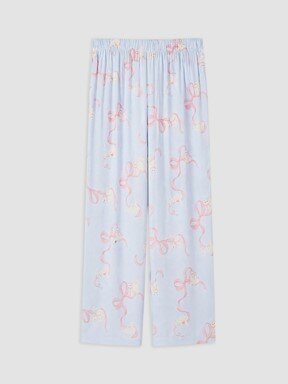 Pijama Takım AÇIK MAVİ BASKILI