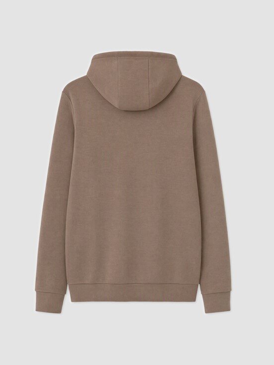 Fermuarlı Sweatshirt AÇIK KAHVERENGİ