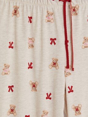 Pijama Takım YULAF EZMESİ MELANJ