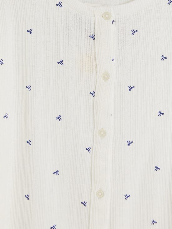 Pijama Takım EKRU BASKILI