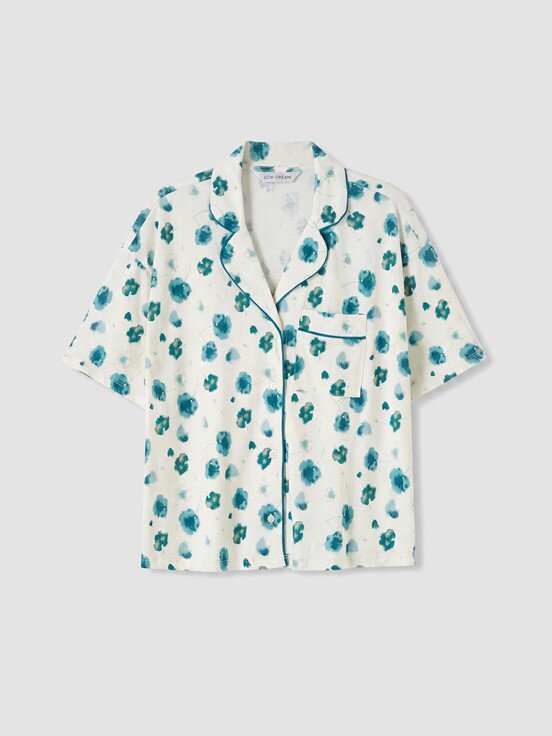Pijama Takım EKRU BASKILI