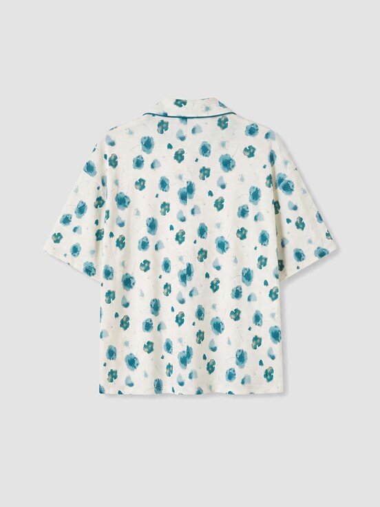 Pijama Takım EKRU BASKILI