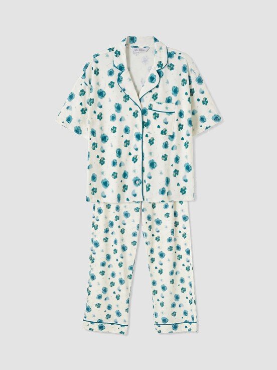 Pijama Takım EKRU BASKILI