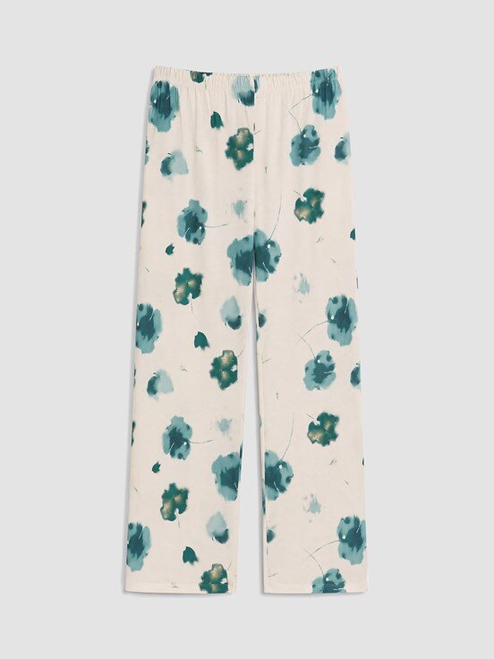 Pijama Takım EKRU BASKILI