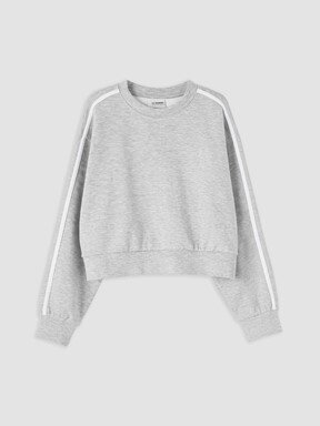 Sweatshirt GRİ MELANJ