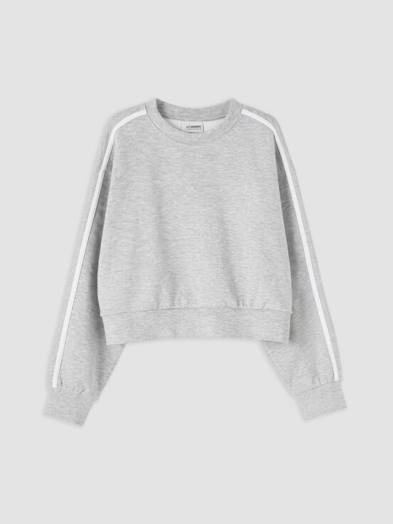 Sweatshirt GRİ MELANJ