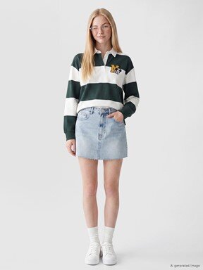 Sweatshirt YEŞİL ÇİZGİLİ