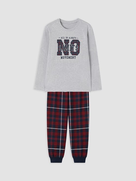 Pijama Takım AÇIK GRİ MELANJ