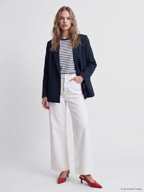 Blazer Ceket LACİVERT