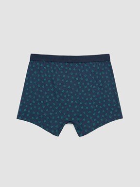 Boxer LACİVERT BASKILI