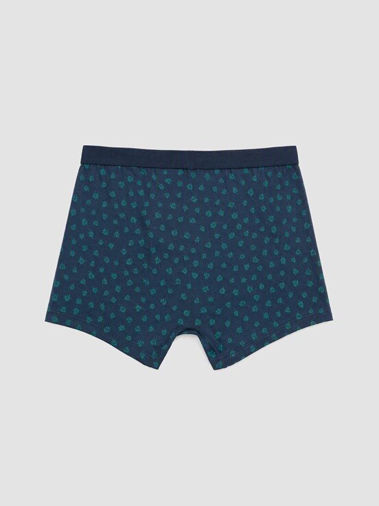 Boxer LACİVERT BASKILI