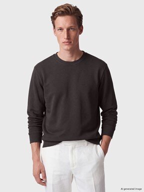Sweatshirt GRİ MELANJ