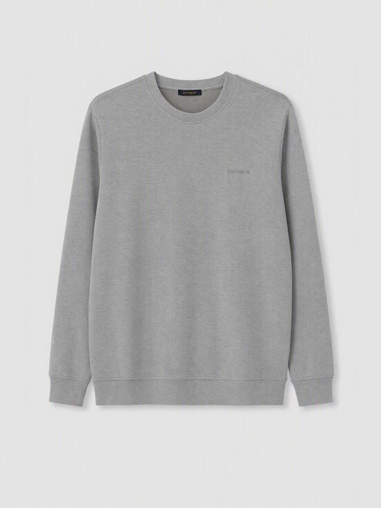 Sweatshirt GRİ MELANJ