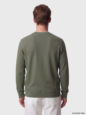 Sweatshirt MAT YEŞİL