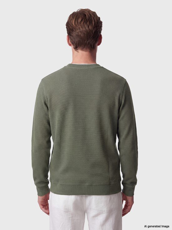 Sweatshirt MAT YEŞİL