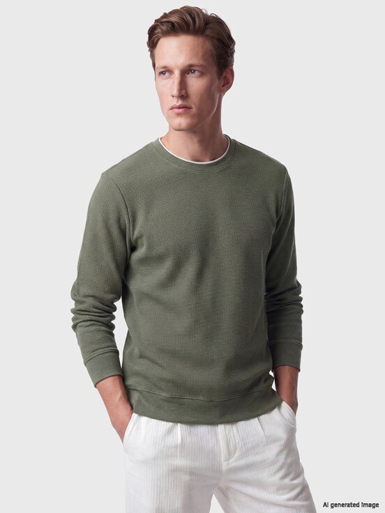Sweatshirt MAT YEŞİL