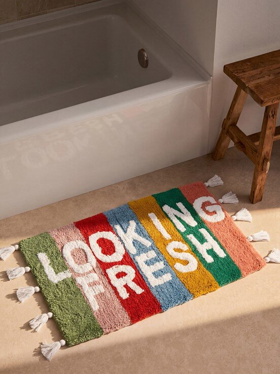Banyo Paspası KARIŞIK BASKILI
