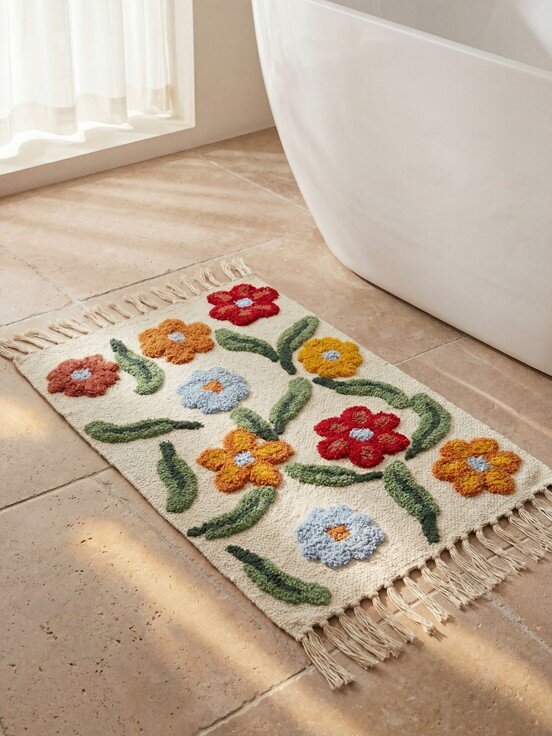 Banyo Paspası KARIŞIK BASKILI