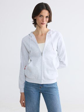 Fermuarlı Sweatshirt MÜRDÜM