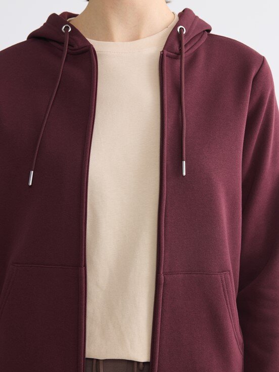 Fermuarlı Sweatshirt MÜRDÜM