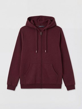 Fermuarlı Sweatshirt MÜRDÜM