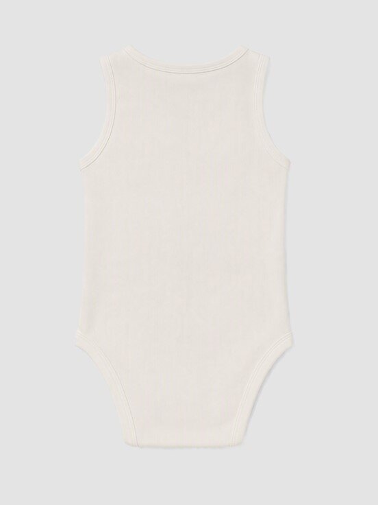 Çıtçıtlı Body EKRU