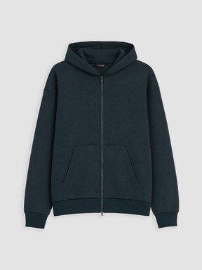 Fermuarlı Sweatshirt KOYU GRİ
