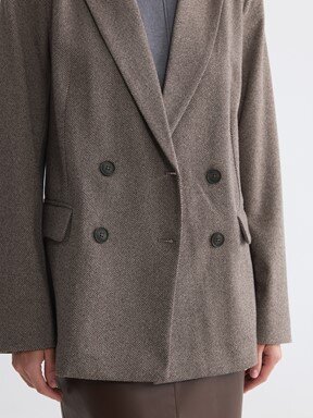 Blazer Ceket BEJ JAKARLI