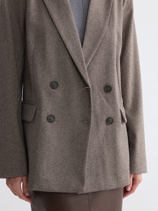 Blazer Ceket BEJ JAKARLI