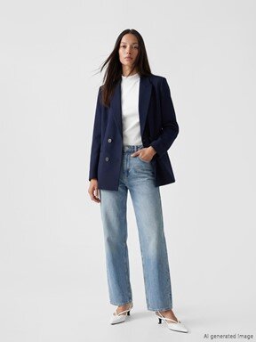 Blazer Ceket LACİVERT