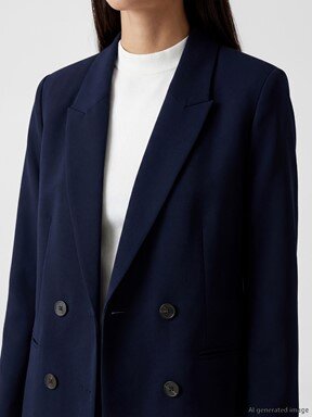 Blazer Ceket LACİVERT