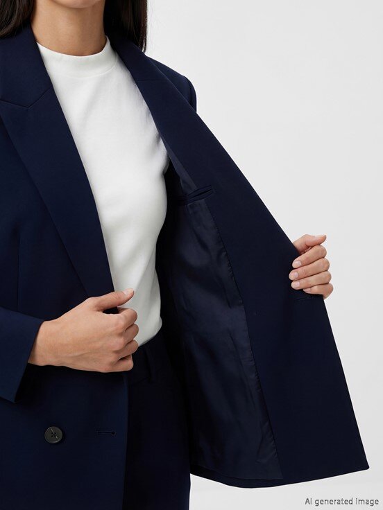 Blazer Ceket LACİVERT