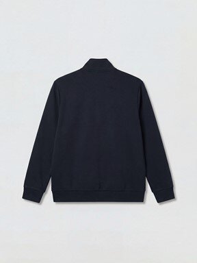 Fermuarlı Sweatshirt LACİVERT