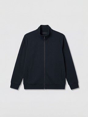 Fermuarlı Sweatshirt LACİVERT