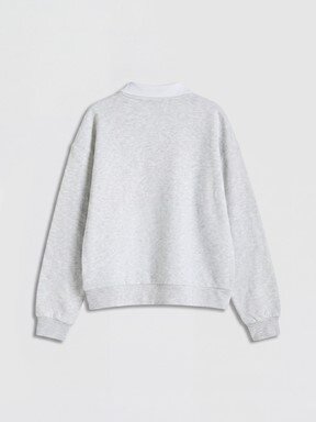 Sweatshirt AÇIK GRİ MELANJ