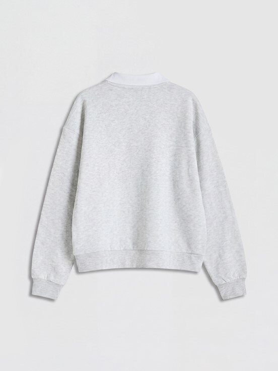 Sweatshirt AÇIK GRİ MELANJ