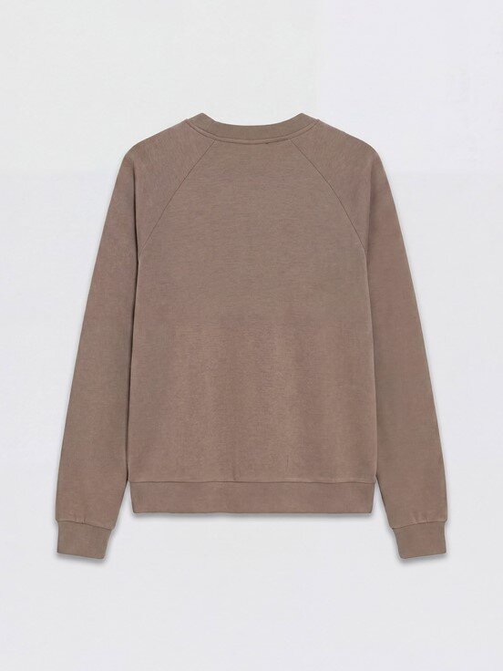 Sweatshirt AÇIK KAHVERENGİ