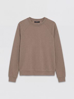 Sweatshirt AÇIK KAHVERENGİ