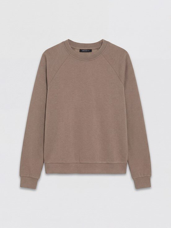 Sweatshirt AÇIK KAHVERENGİ