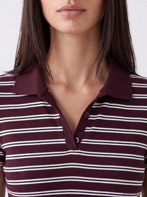 Body BORDO ÇİZGİLİ