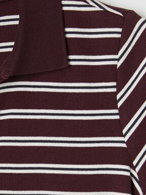 Body BORDO ÇİZGİLİ