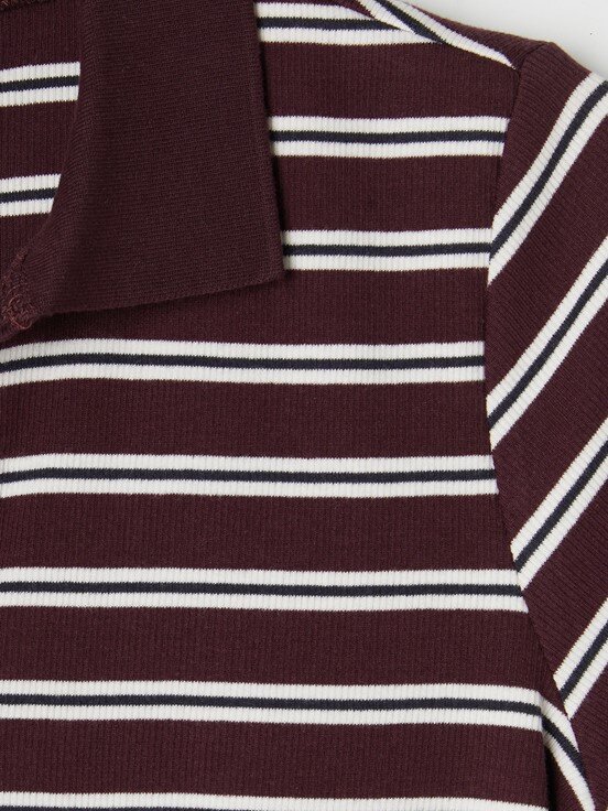 Body BORDO ÇİZGİLİ